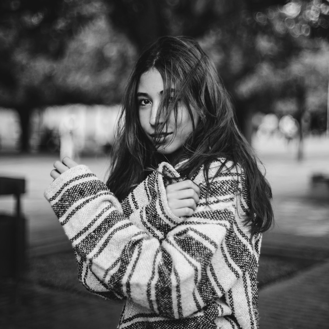 Studio portrait of a stylish argentine woman fashion editor