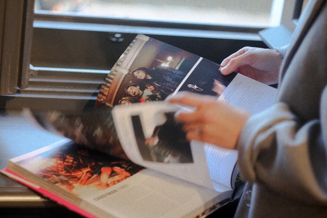 design team reviewing magazine spreads