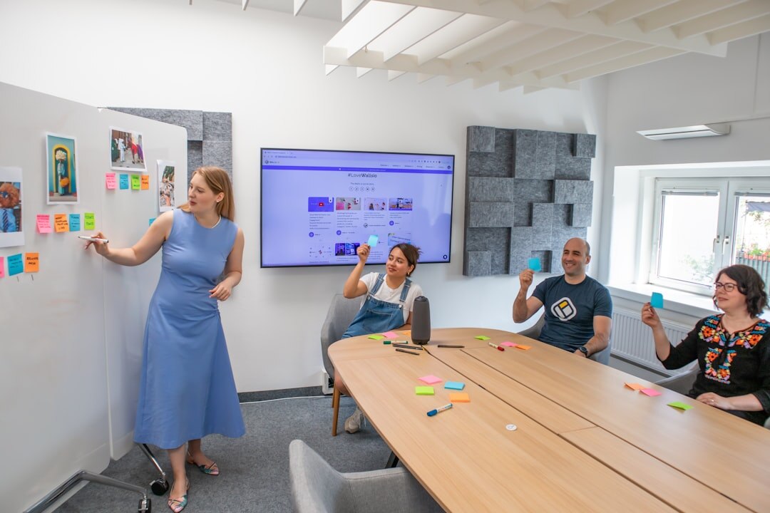 design team brainstorming session